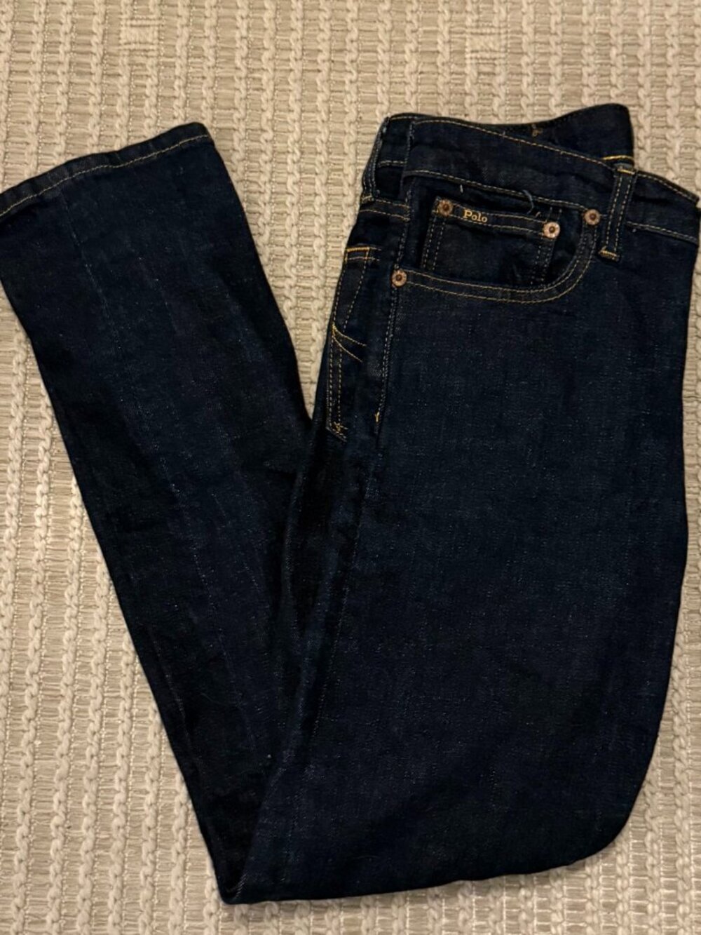 Boys Dark RL Denim Jeans